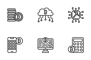 Criptomoneda Paquete de Iconos