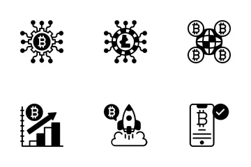 Criptomoneda Paquete de Iconos