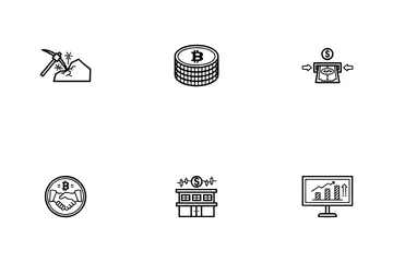 Criptomoneda Paquete de Iconos