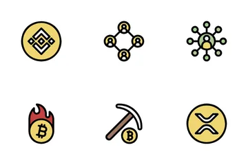 Criptomoneda Paquete de Iconos