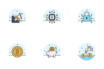 Criptomoneda Paquete de Iconos