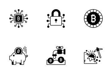 Criptomoneda Paquete de Iconos