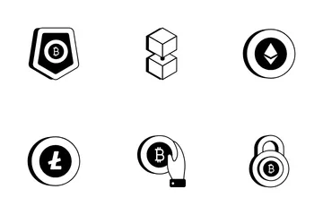 Criptomoneda Paquete de Iconos