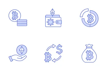 Criptomoneda Paquete de Iconos