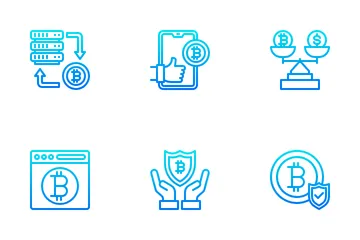 Criptomoneda Paquete de Iconos