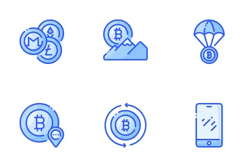 Criptomoneda Paquete de Iconos