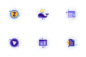 Criptomoneda Vol - 2 Paquete de Iconos
