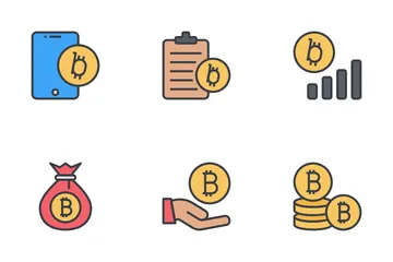 Criptomoneda Vol-6 Paquete de Iconos