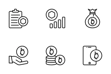 Criptomoneda Vol-7 Paquete de Iconos