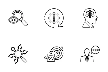 Critical Thinking Icon Pack