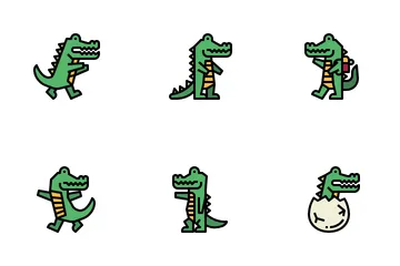 Crocodile Icon Pack