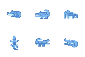 Crocodile Icon Pack