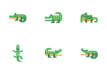 Crocodile Icon Pack