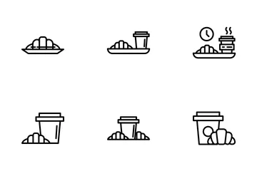 Croissants Icon Pack