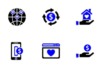 Crowd Funding Icon Pack