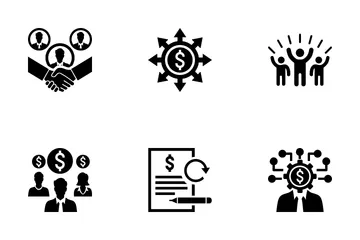 Crowd Funding Icon Pack