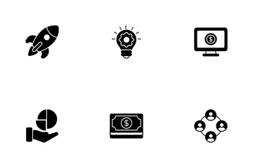 Crowd Funding Icon Pack