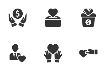 Crowd Funding Icon Pack