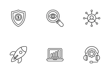 Crowd Funding Icon Pack