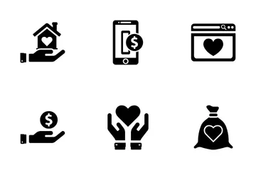 Crowd Funding Icon Pack