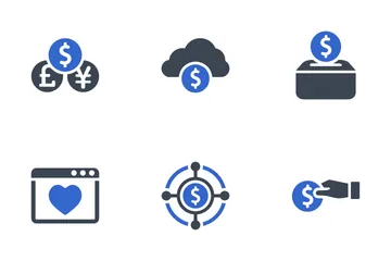 Recaudación de fondos Paquete de Iconos