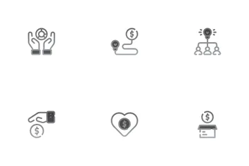 Crowdfunding Icon Pack