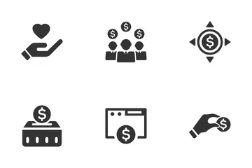 Crowdfunding Icon Pack