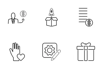 Crowdfunding Icon Pack