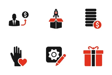 Crowdfunding Icon Pack