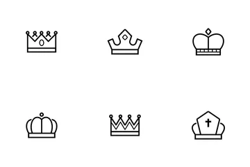 Crown And Hat Icon Pack