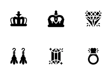 Crown And Jewelry Icon Pack