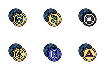 Crypto Coins Icon Pack