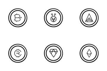 Crypto Currencies Icon Pack