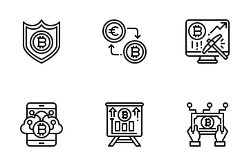 Crypto-monnaie Pack d'Icônes