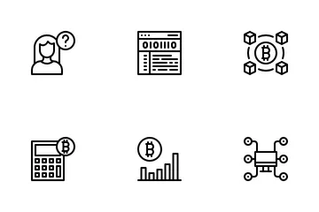 Crypto-monnaie Pack d'Icônes