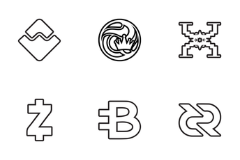 Cryptocurrency  Icon Pack