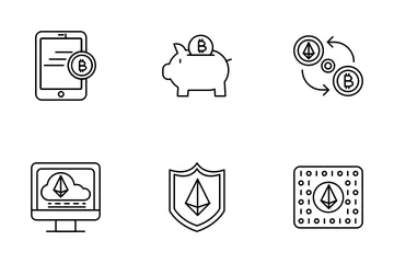 Cryptocurrency Icon Pack