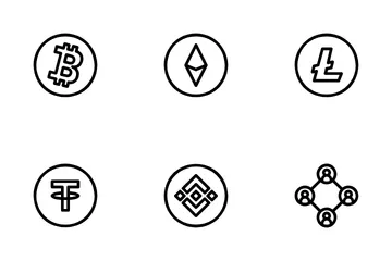 Cryptocurrency Icon Pack