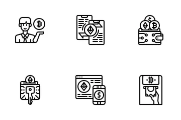 Cryptocurrency Icon Pack