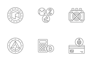 Cryptocurrency Icon Pack