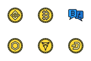 Cryptocurrency Icon Pack