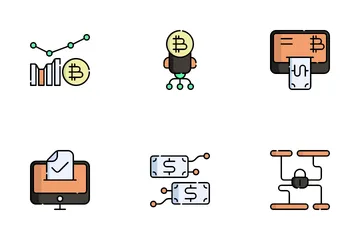 Cryptocurrency Market Icon Pack