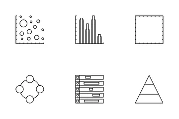 Cuadro y gráfico Paquete de Iconos