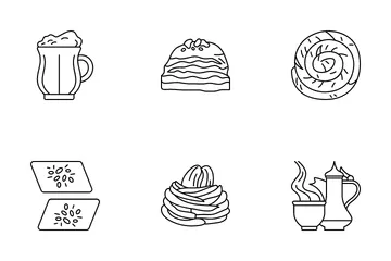 Cucina araba Icon Pack