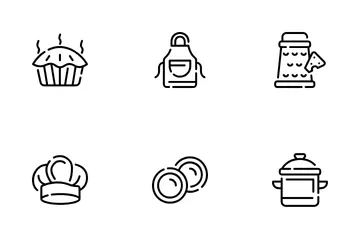 Cuisson Pack d'Icônes