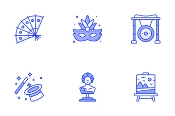 Cultural Activities Icon Pack