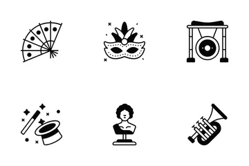 Cultural Activities Icon Pack