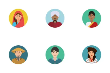 Cultural People  Icon Pack