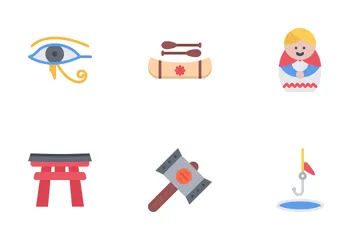 Culture Flat Icon Pack