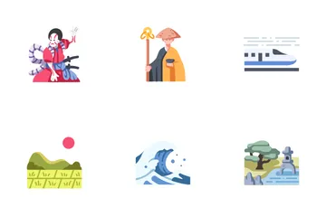 Culture japonaise Icon Pack